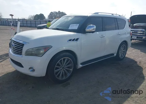 2012 Infiniti Qx56 z USA, uszkodzony, nr VIN JN8AZ2NF2C9519378